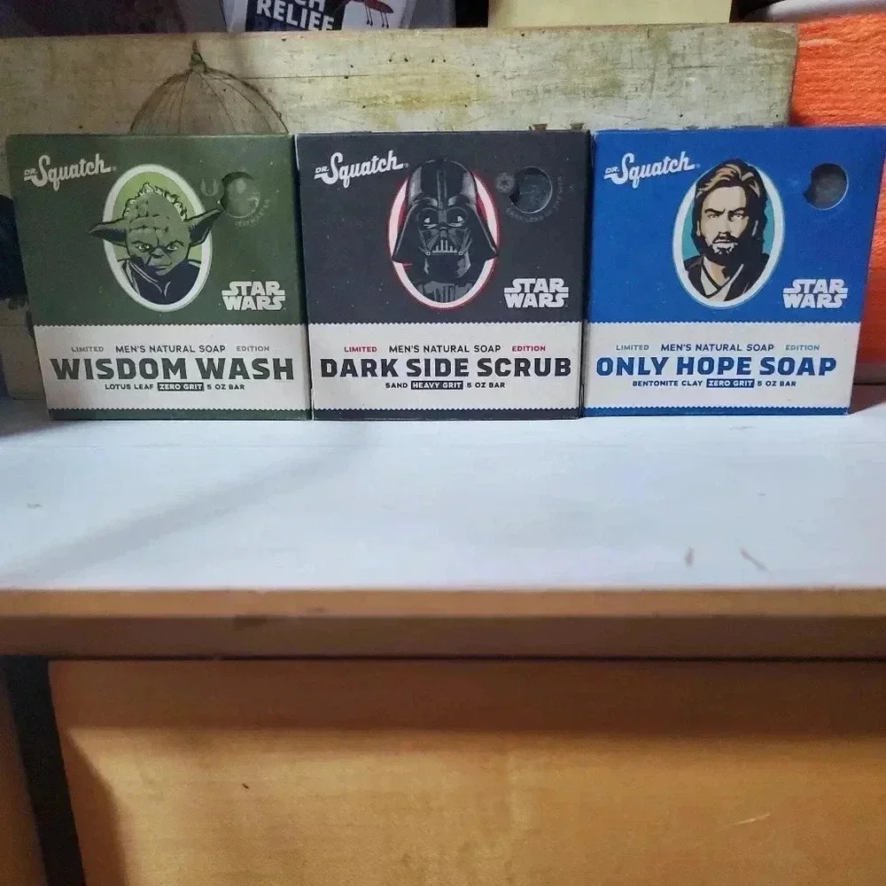 Dr.Squatch Mens Soap Star Wars Valentines  gift